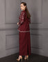 BAJU KURUNG KEDAH BIDASARI (MAROON)